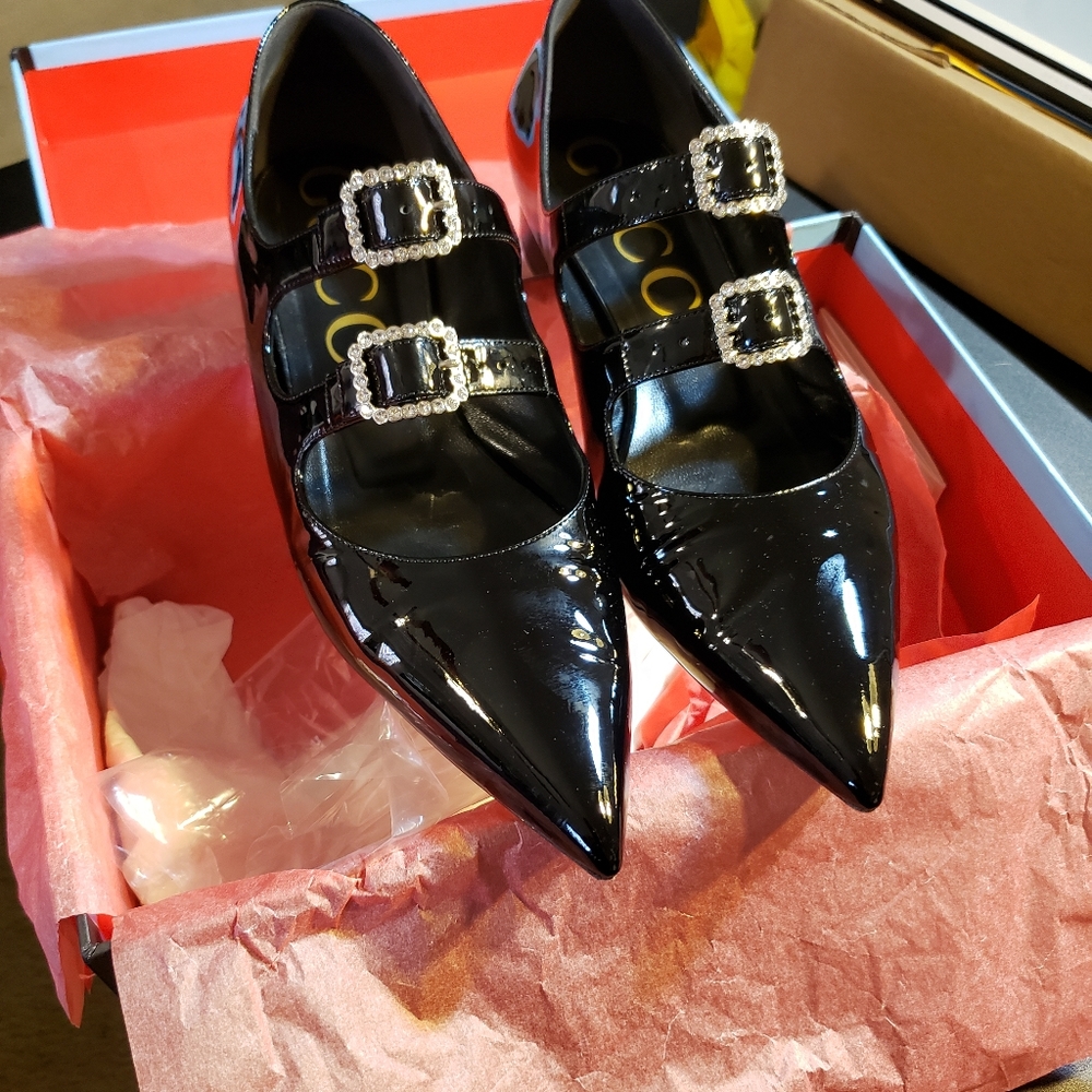 Gucci flat shoe black 41